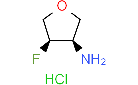 (3R,4R)-4-fluorotetrahydrofuran-3-amine hydrochloride