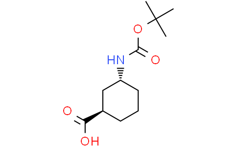 trans-3-(tert-butoxycarbonylamino)cyclohexanecarboxylic acid
