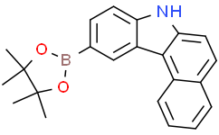 10-(4，4，5，5-四甲基-1，3，2-二氧硼杂环戊烷-2-基)-7H-苯并[c]咔唑