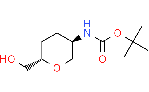 tert-butyl N-[trans-6-(hydroxymethyl)tetrahydropyran-3-yl]carbamate