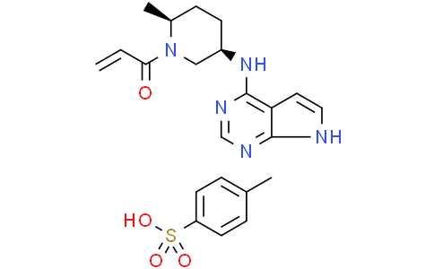 利特昔替尼对甲苯磺酸盐