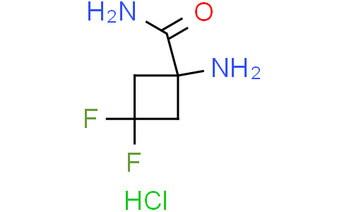 1-amino-3,3-difluoro-cyclobutanecarboxamide hydrochloride