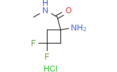 1-amino-3,3-difluoro-N-methyl-cyclobutanecarboxamide hydrochloride