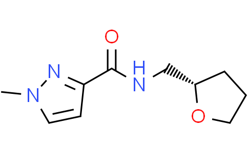1-methyl-N-[[(2S)-tetrahydrofuran-2-yl]methyl]pyrazole-3-carboxamide