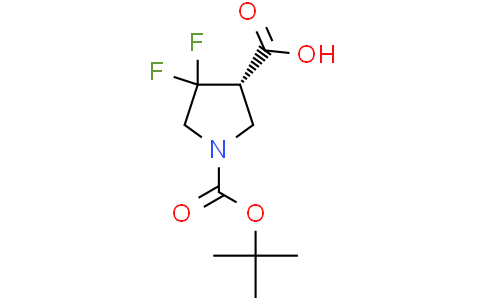 (3S)-1-tert-butoxycarbonyl-4,4-difluoro-pyrrolidine-3-carboxylic acid