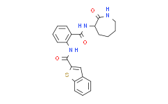 N-[2-[[(六氢-2-氧代-1H-氮杂卓-3-基)氨基]羰基]苯基]苯并[b]噻吩-2-甲酰胺