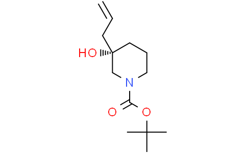 tert-butyl (3S)-3-allyl-3-hydroxy-piperidine-1-carboxylate