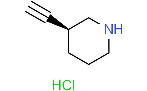 (3S)-3-ethynylpiperidine hydrochloride