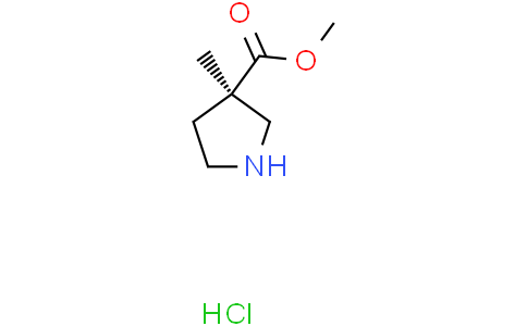 methyl (3R)-3-methylpyrrolidine-3-carboxylate hydrochloride