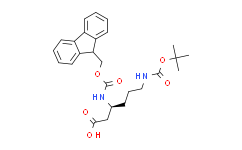 (S)-3-((((9H-Fluoren-9-yl)methoxy)carbonyl)amino)-6-((tert-butoxycarbonyl)amino)hexanoic acid