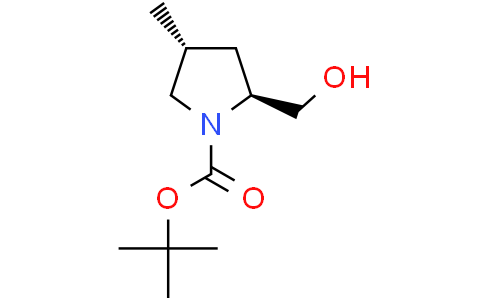 tert-butyl (2S,4R)-2-(hydroxymethyl)-4-methylpyrrolidine-1-carboxylate