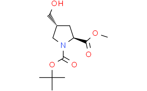 1-tert-butyl 2-methyl (2S,4R)-4-(hydroxymethyl)pyrrolidine-1,2-dicarboxylate