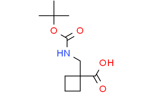 1-[(tert-butoxycarbonylamino)methyl]cyclobutanecarboxylic acid