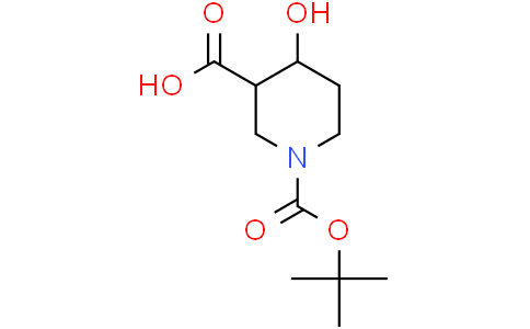 (3R,4S)-1-tert-butoxycarbonyl-4-hydroxy-piperidine-3-carboxylic acid