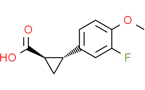 (1R,2R)-2-(3-fluoro-4-methoxy-phenyl)cyclopropanecarboxylic acid