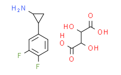 (1R，2S)-2-(3，4-二氟苯基)环丙胺(2R，3R)-2，3-二羟基丁二酸盐,96%