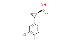 反式-2-（3-氯-4-甲基苯基）环丙烷-1-羧酸,99%