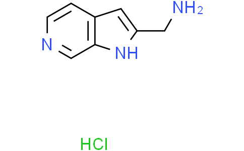 (1H-Pyrrolo[2,3-c]pyridin-2-yl)methanamine hydrochlorideCas:2204255-39-8