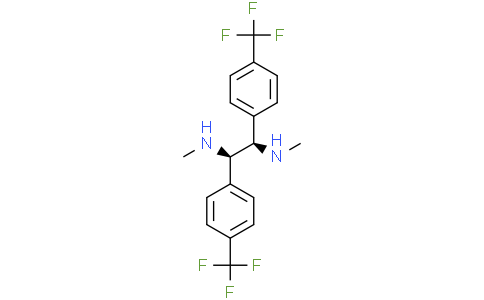 (1R,2R)-N1,N2-Dimethyl-1,2-bis(4-(trifluoromethyl)phenyl)ethane-1,2-diamineCas:220665-47-4
