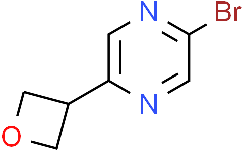 2-bromo-5-(oxetan-3-yl)pyrazine