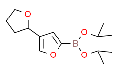 4，4，5，5-tetramethyl-2-(4-(tetrahydrofuran-2-yl)furan-2-yl)-1，3，2-dioxaborolane,95%
