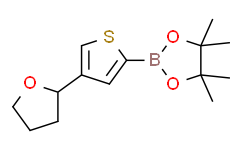 4，4，5，5-tetramethyl-2-(4-(tetrahydrofuran-2-yl)thiophen-2-yl)-1，3，2-dioxaborolane,95%