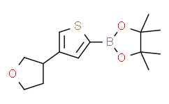 4，4，5，5-tetramethyl-2-(4-(tetrahydrofuran-3-yl)thiophen-2-yl)-1，3，2-dioxaborolane,95%