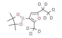 (2-Methyl-5-ethyl-d8)-furan-3-boronic acid pinacol ester,95%