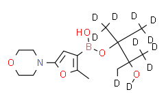 (2-Methyl-5-morpholino-d11)-furan-3-boronic acid pinacol ester,95%