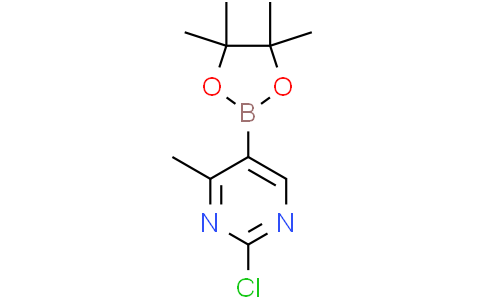 2-chloro-4-methyl-5-(tetramethyl-1,3,2-dioxaborolan-2-yl)pyrimidine