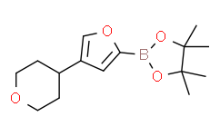 4，4，5，5-tetramethyl-2-(4-(tetrahydro-2H-pyran-4-yl)furan-2-yl)-1，3，2-dioxaborolane,95%