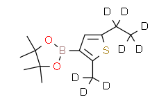 (2-Methyl-5-ethyl-d8)-thiophene-3-boronic acid pinacol ester,95%