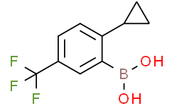 (2-cyclopropyl-5-(trifluoromethyl)phenyl)boronic acid