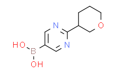 (2-(tetrahydro-2H-pyran-3-yl)pyrimidin-5-yl)boronic acid,95%