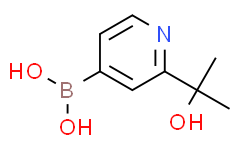 (2-(2-Hydroxypropan-2-yl)pyridin-4-yl)boronic acid,95%