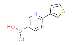 (2-(thiophen-3-yl)pyrimidin-5-yl)boronic acid,95%