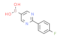 (2-(4-fluorophenyl)pyrimidin-5-yl)boronic acid,95%