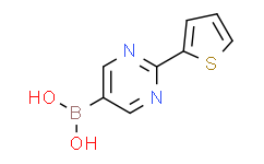 (2-(thiophen-2-yl)pyrimidin-5-yl)boronic acid,95%