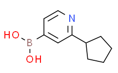 (2-cyclopentylpyridin-4-yl)boronic acid,95%