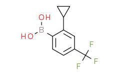 (2-cyclopropyl-4-(trifluoromethyl)phenyl)boronic acid,95%