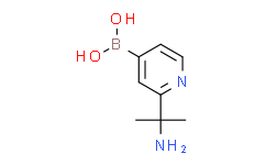 (2-(2-aminopropan-2-yl)pyridin-4-yl)boronic acid,95%