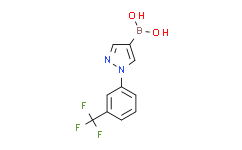(1-(3-(三氟甲基)苯基)-1H-吡唑-4-基)硼酸,95%