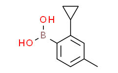 (2-cyclopropyl-4-methylphenyl)boronic acid,95%