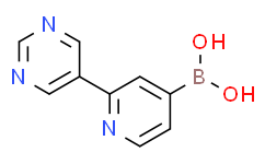(2-(pyrimidin-5-yl)pyridin-4-yl)boronic acid,95%