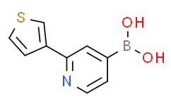 (2-(thiophen-3-yl)pyridin-4-yl)boronic acid,95%
