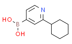 (2-cyclohexylpyridin-4-yl)boronic acid,95%