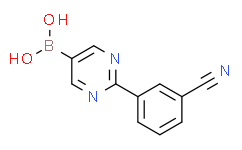 (2-(3-cyanophenyl)pyrimidin-5-yl)boronic acid,95%