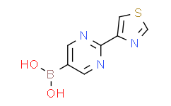 (2-(thiazol-4-yl)pyrimidin-5-yl)boronic acid,95%