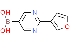 (2-(furan-3-yl)pyrimidin-5-yl)boronic acid