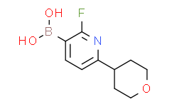 (2-fluoro-6-(tetrahydro-2H-pyran-4-yl)pyridin-3-yl)boronic acid,95%